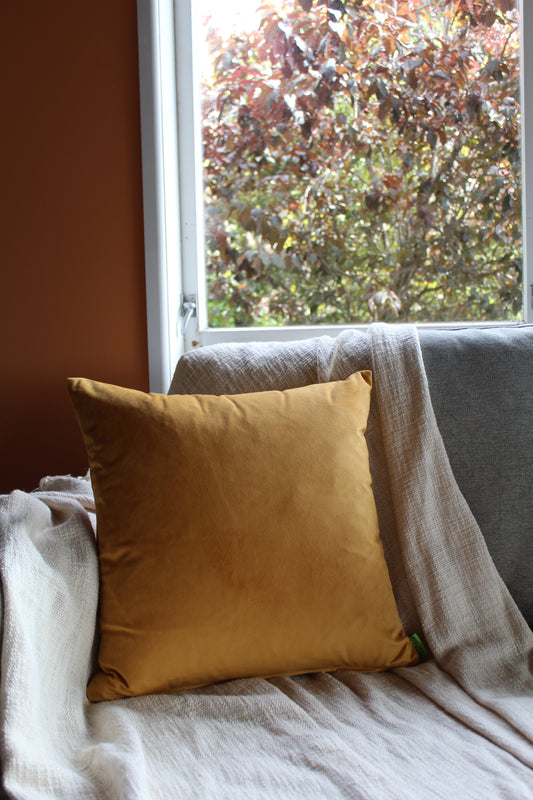Mustard Bolster Set - Cushion Cover Set