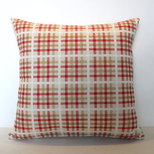 Simple Checker Christmas - Cushion Covers - 44cm x 44cm