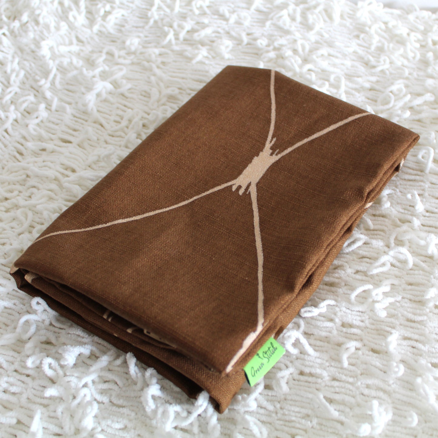 Mocha Diamond - Cushion Cover - 50cm x 50cm