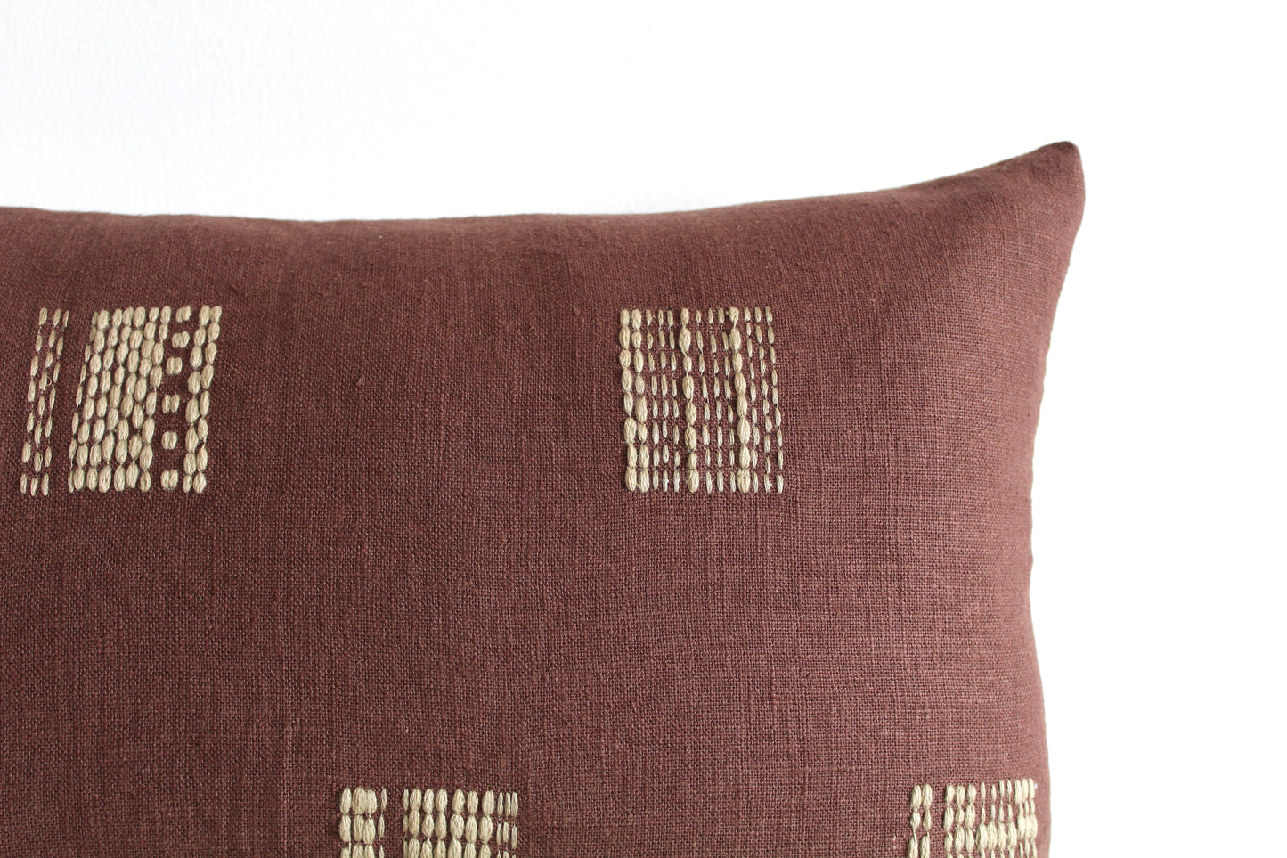 Cocoa Stitch - Cushion Cover - 32cm x 50cm