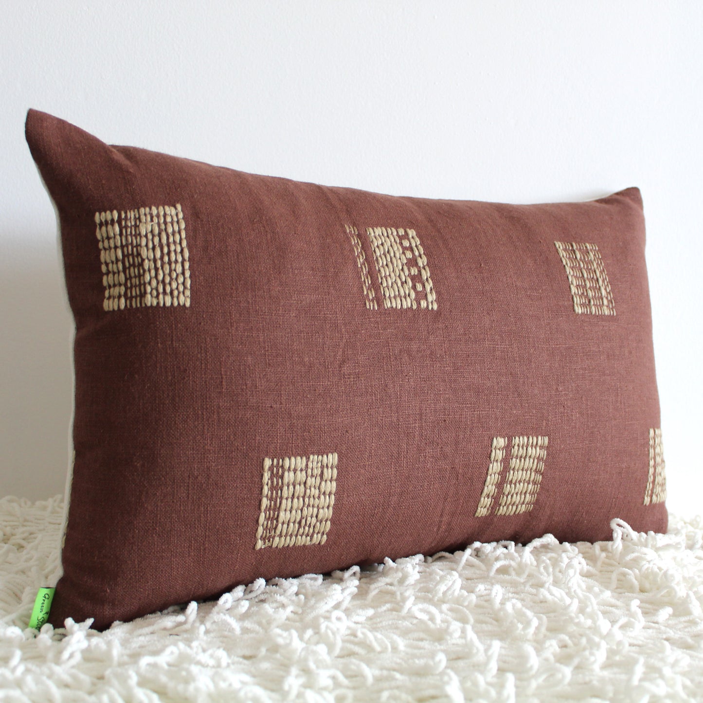 Cocoa Stitch - Cushion Cover - 32cm x 50cm