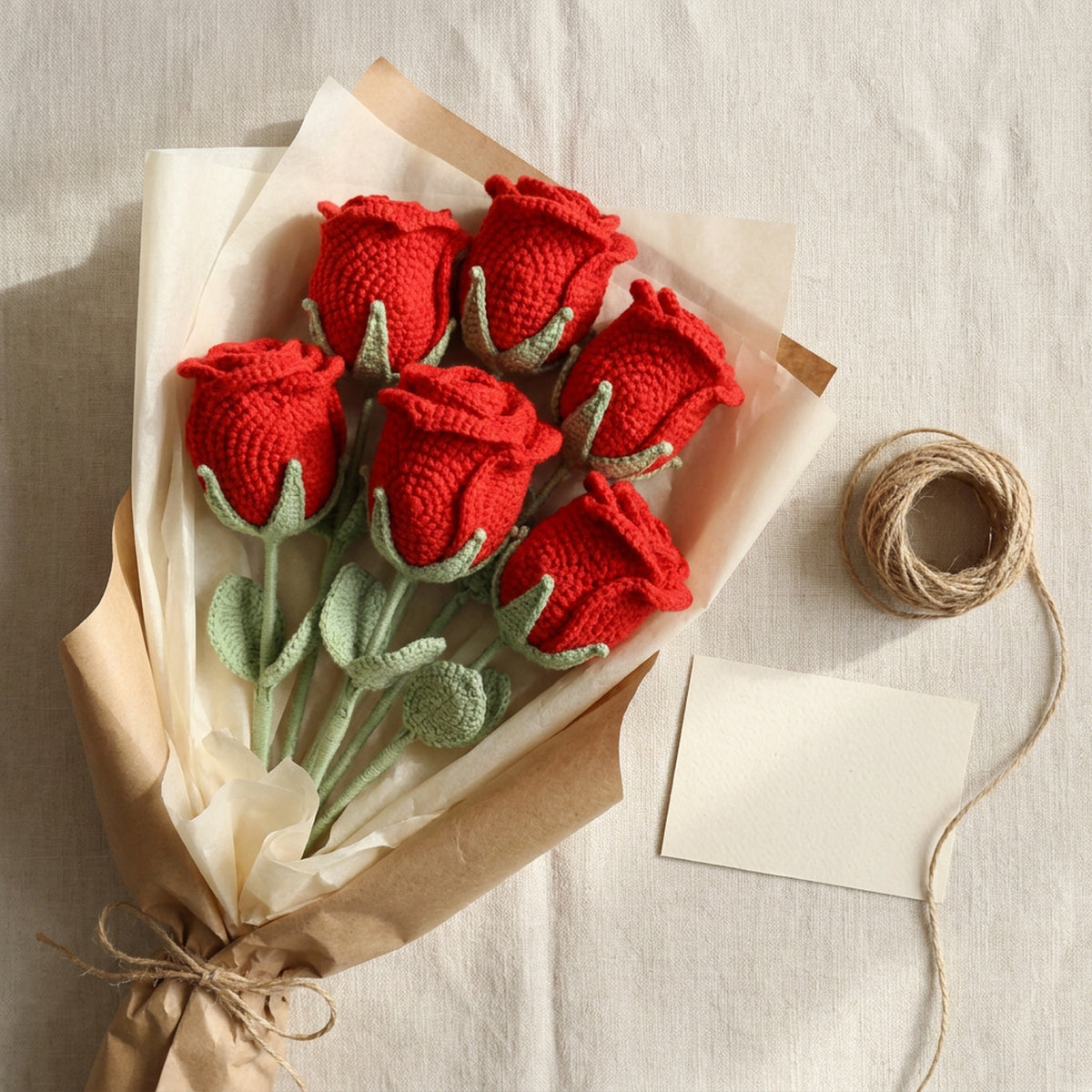 Forever Roses - Lover's Red - 6 Stem Gift Bouquet