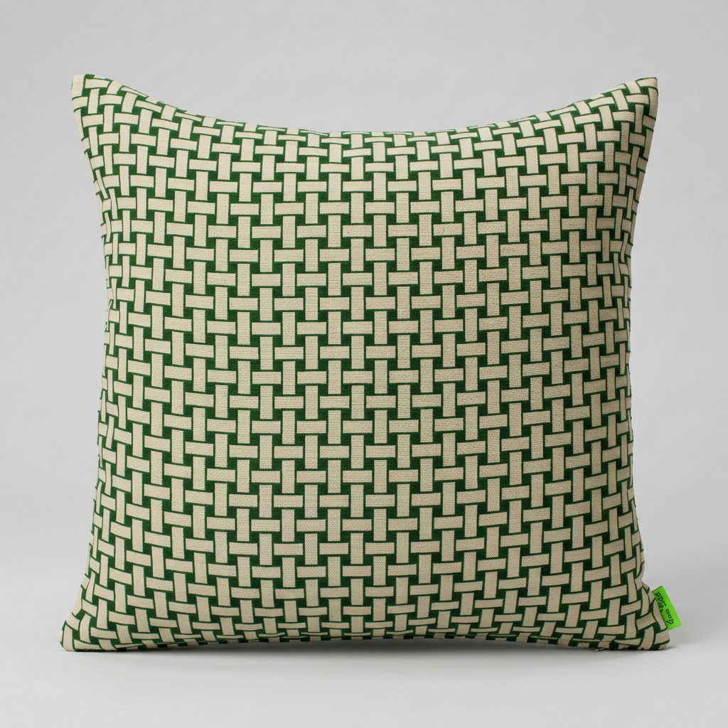 Forest Basketweave - Cushion Cover - 45cm x 45cm