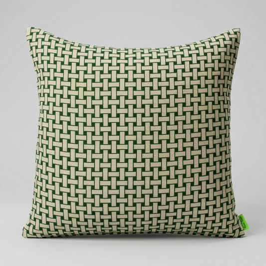 Forest Basketweave - Cushion Cover - 45cm x 45cm