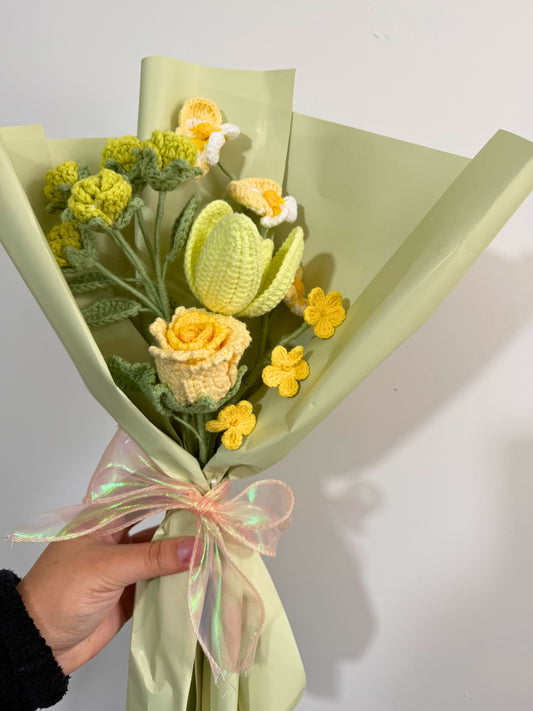 Meadow Whisper Bouquet - Forever blooms