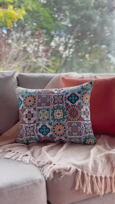 Happy Mosaic Set - Cushion Cover Set