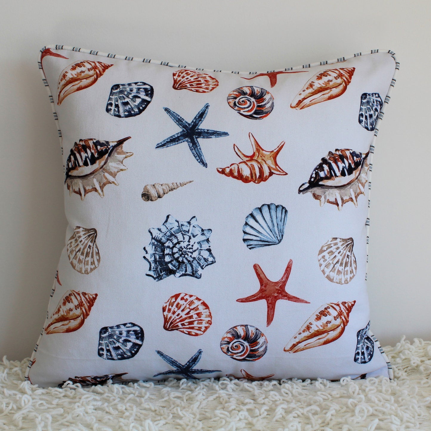 Sea Shells - Cushion Cover - 48cm x 48cm