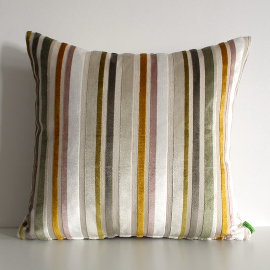 Earth tone Stripes - Cushion Cover - 50cm x 50cm
