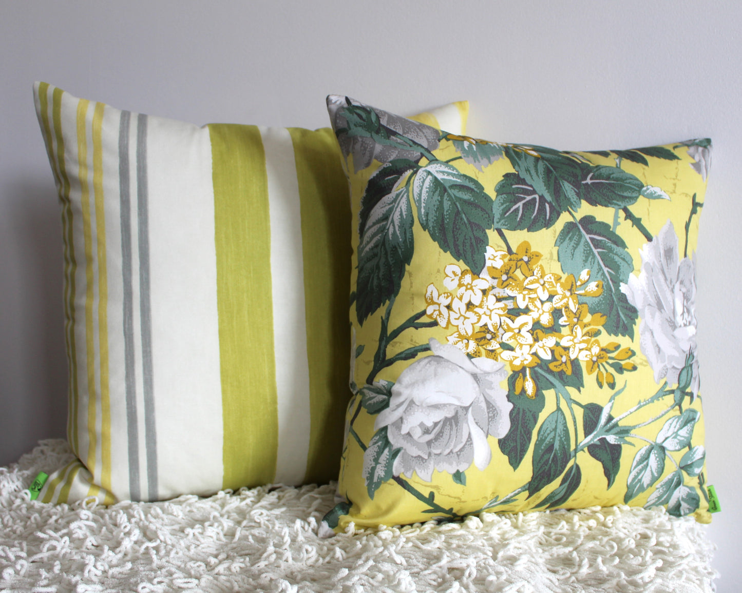 Sunshine Stripe Set - Cushion Covers