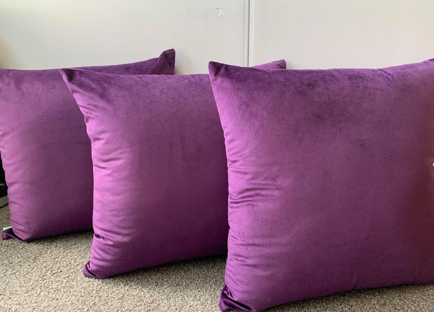 Purple Velvet - Cushion Cover