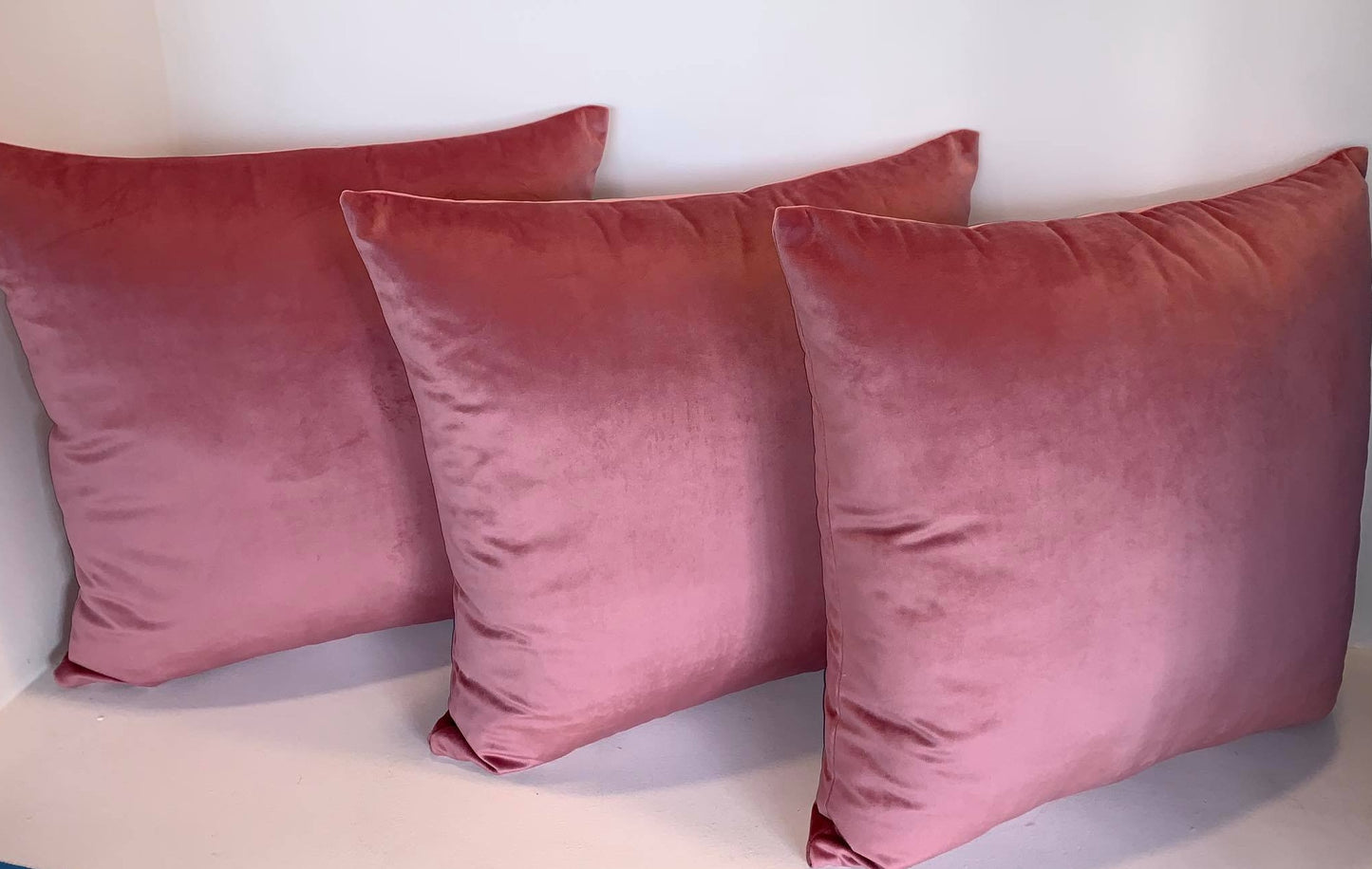 Petal Pink Velvet - Cushion Cover