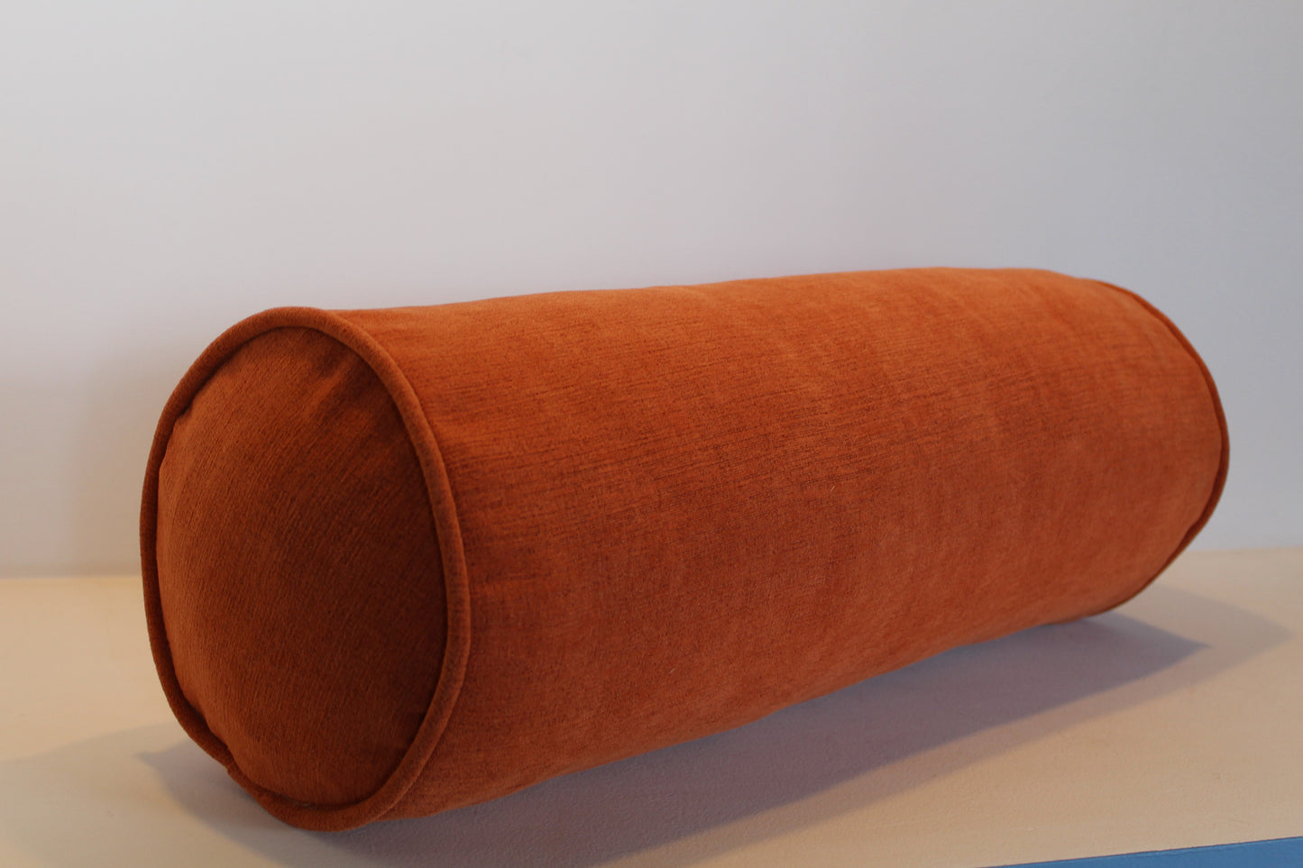 Burnt Orange Sahara - Bolster Cushion Cover - 45cm x 20cm