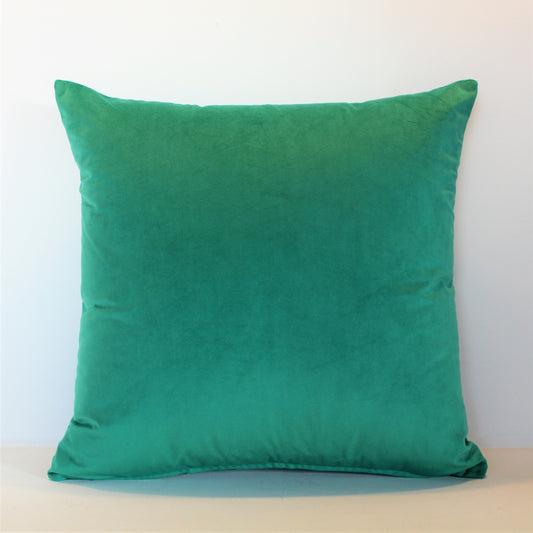 Jade Green Velvet - Cushion Cover