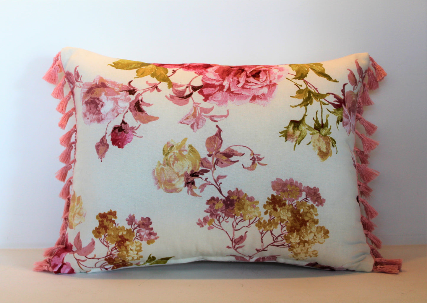 Pink Rose Trim Set - Cushion Cover Set