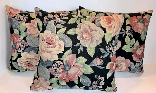 Vintage Flowers - Cushion Cover - 41cm by 40cm