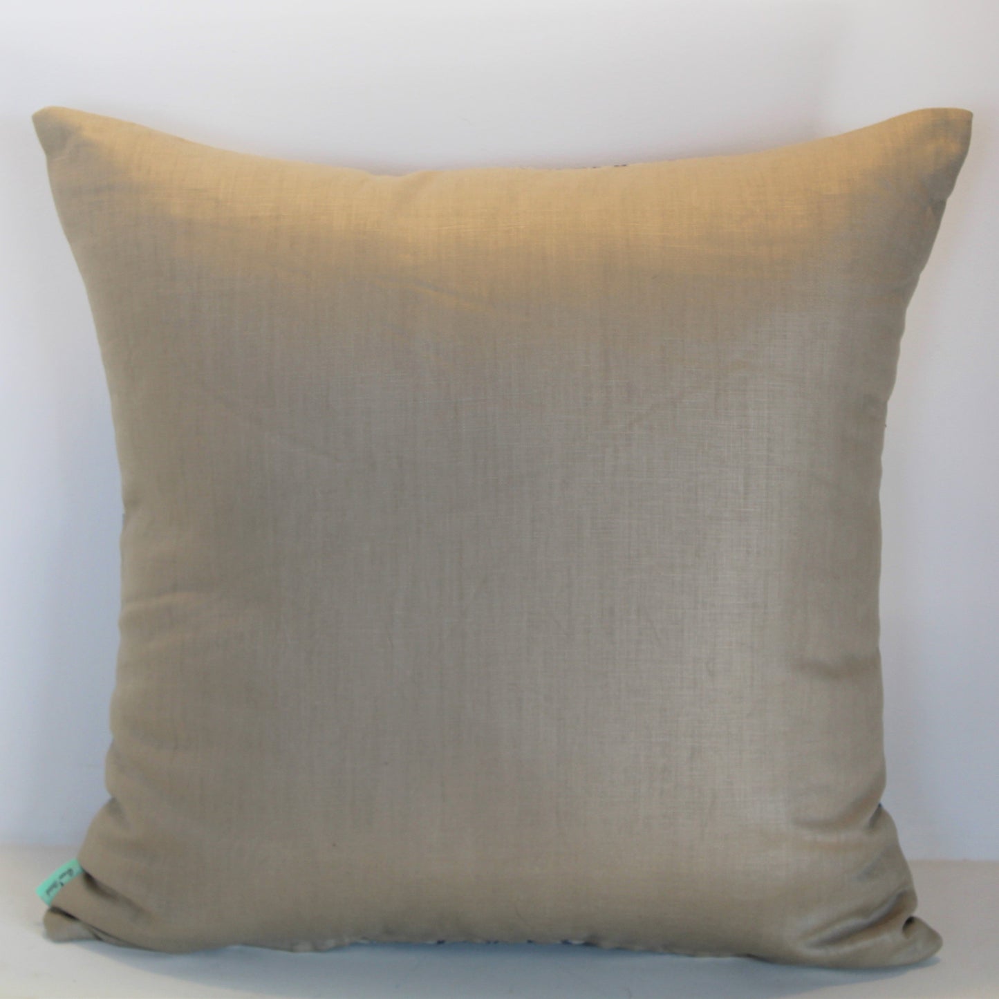 Royal beige & blue - Cushion Cover - 52cm x 53cm