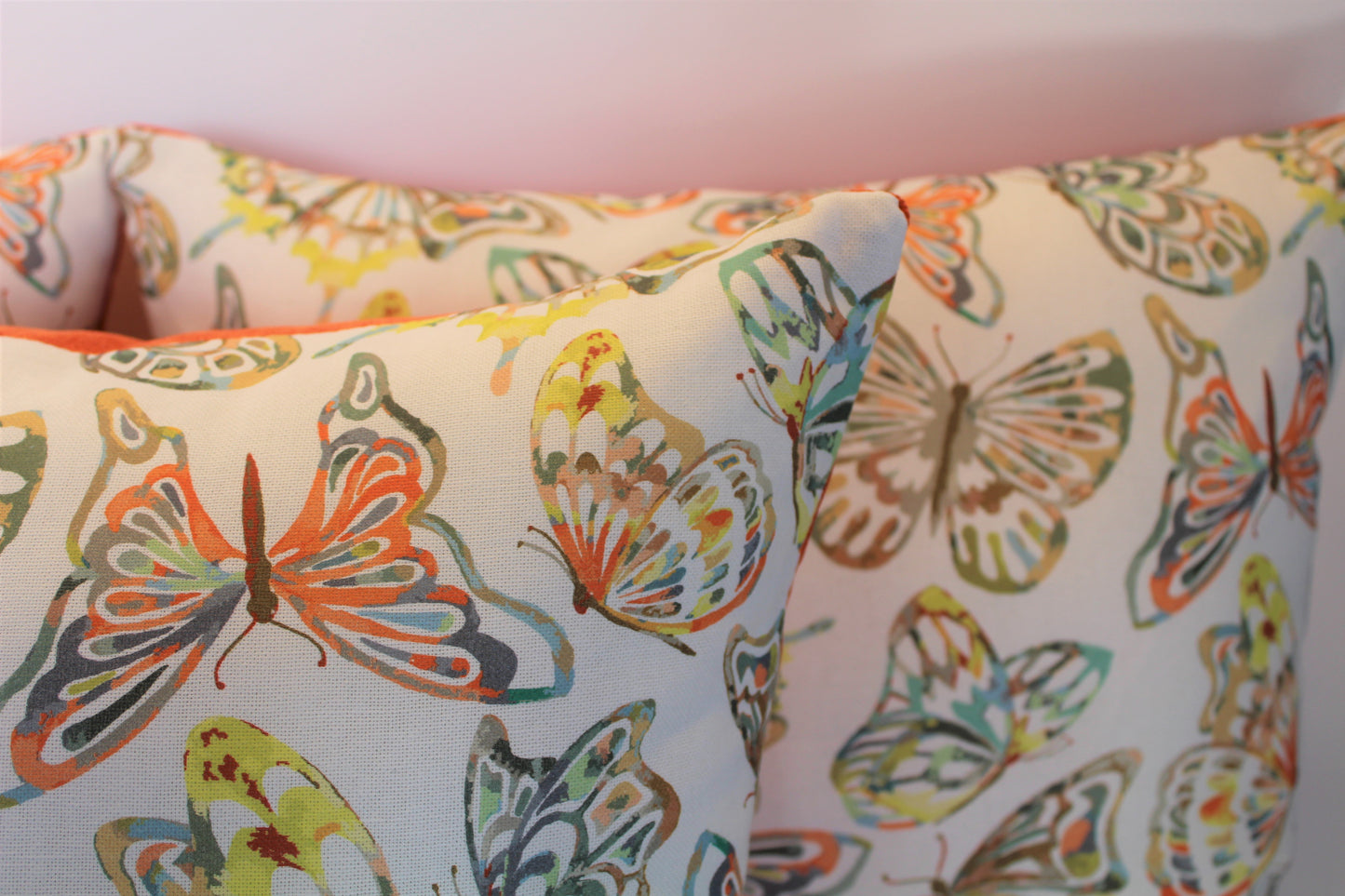 Bright Butterflies - Cushion Cover - 44cm x 44cm