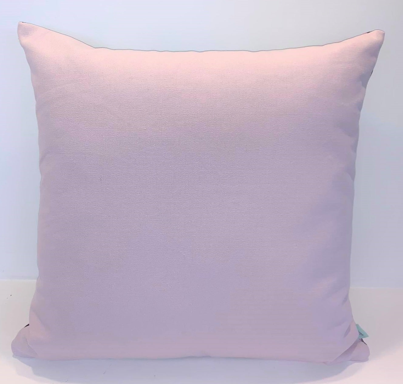 Pink / Green Floral - Cushion Cover - 47cm x 46cm