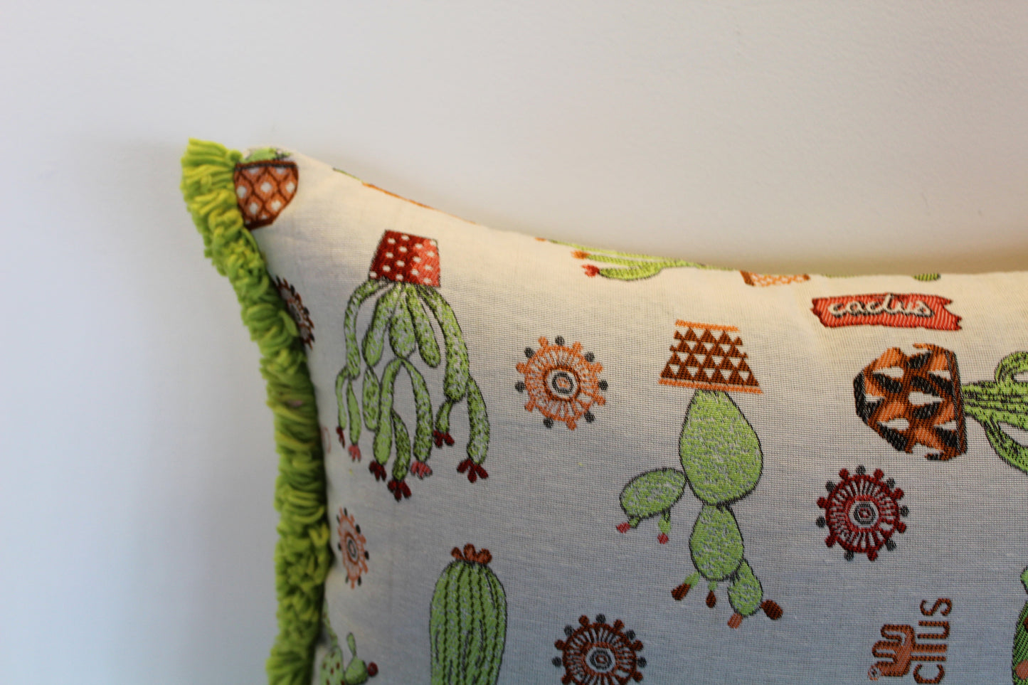 Green Cactus- Cushion Cover - 41cm x 44cm