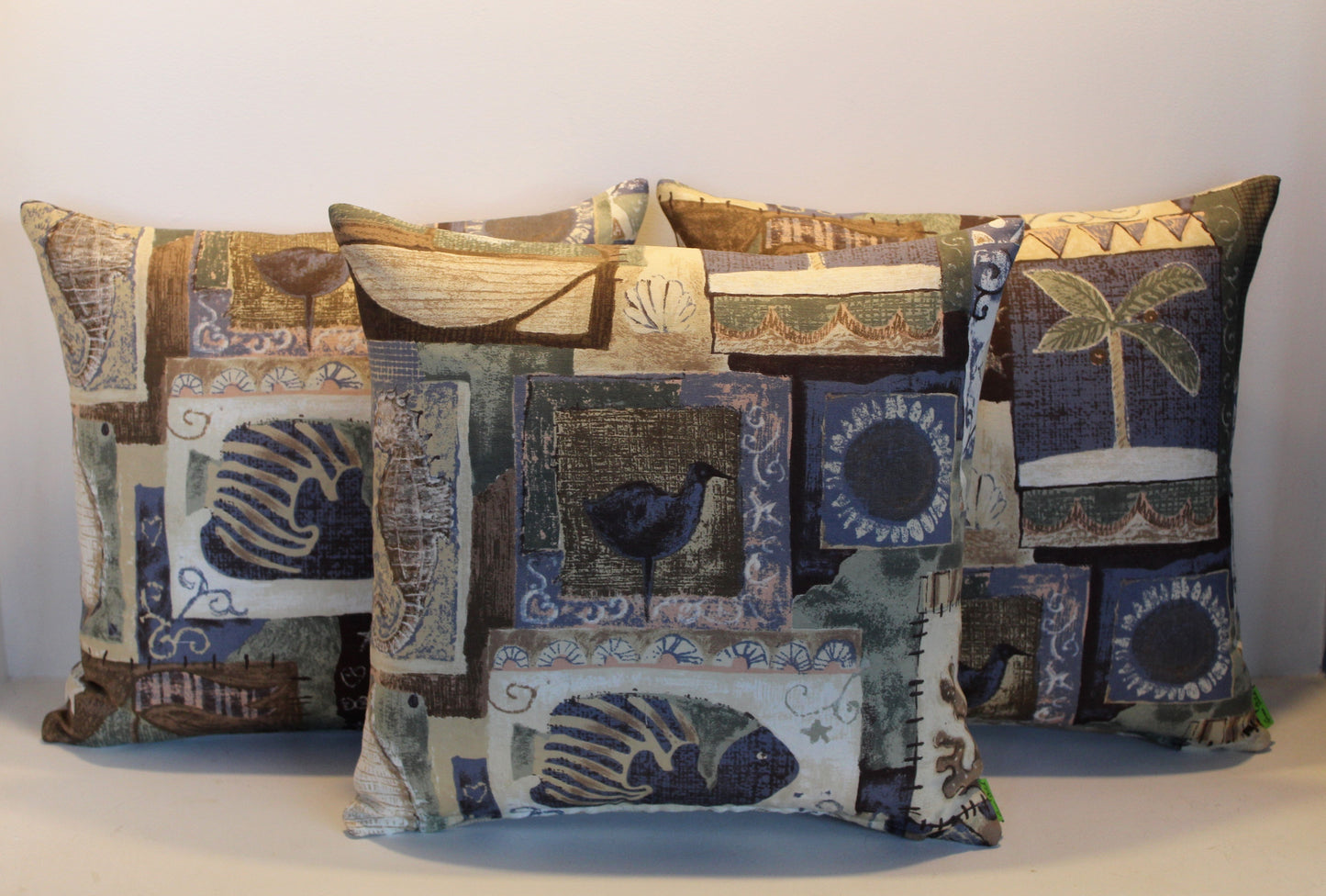 Collage Sea - Cushion Cover - 44cm x 45cm