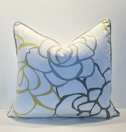 Floral Outlines - Cushion Cover - 60cm x 60cm