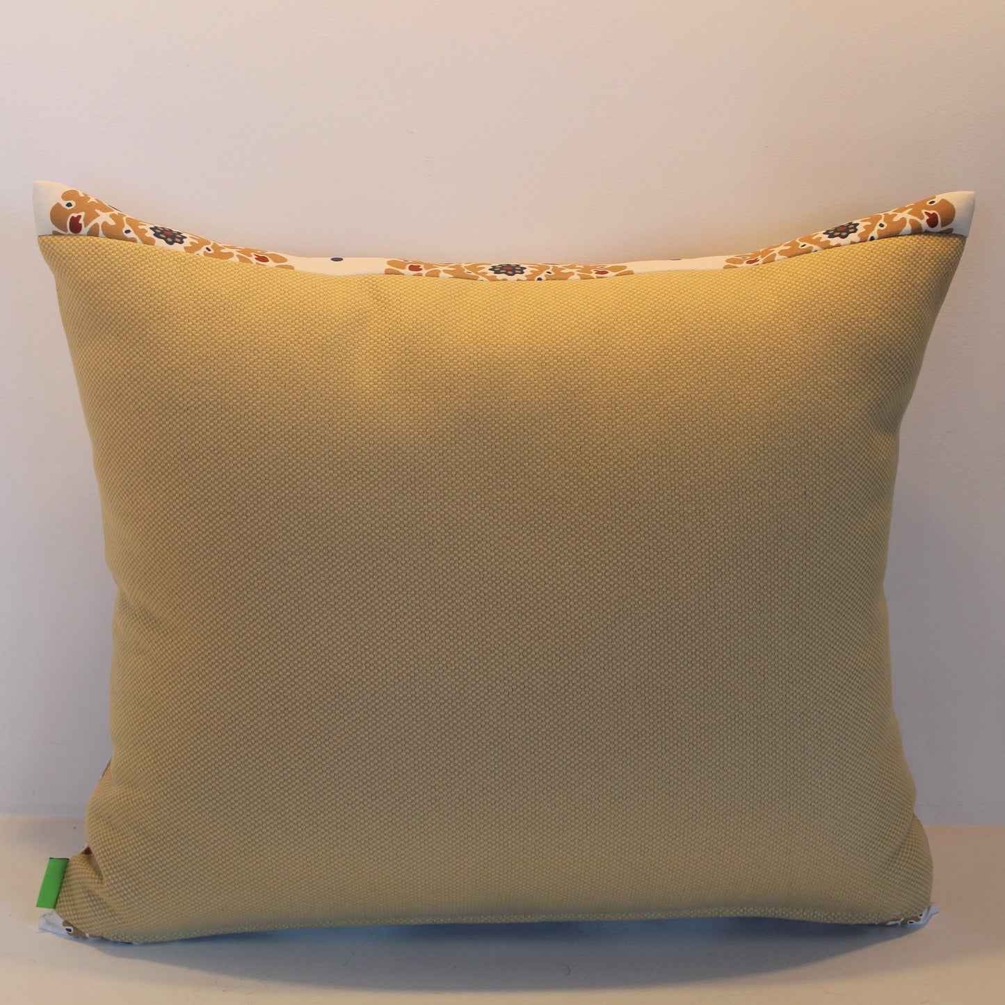 Mustard & Blue Mandelas - Cushion Cover - 54cm x 45cm