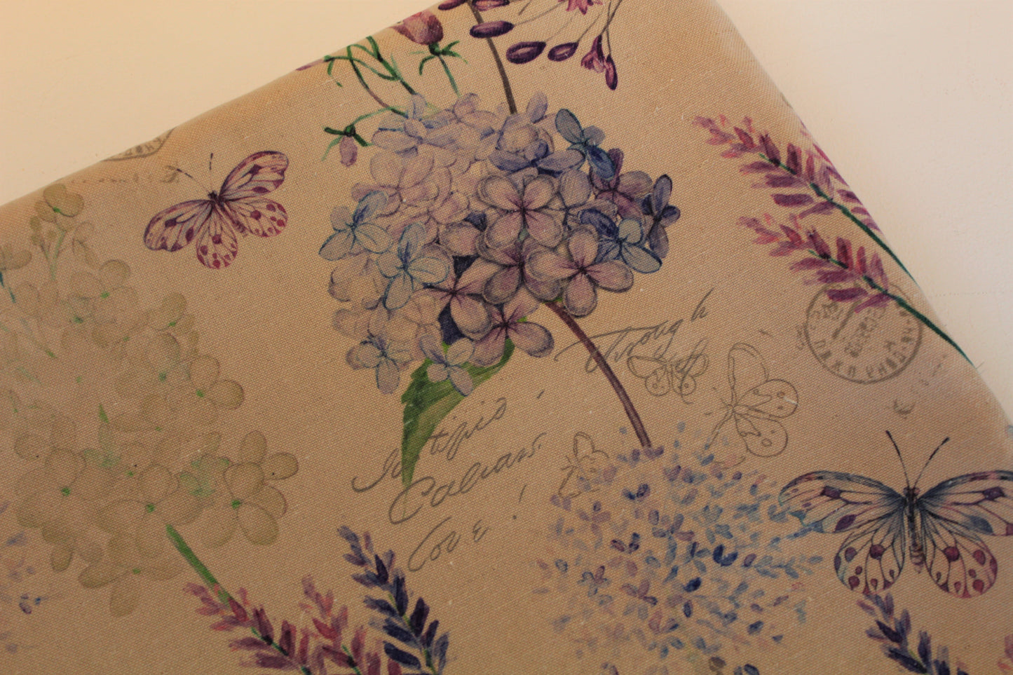 Lavender & Flowers - Cushion Cover - 47cm x 47cm