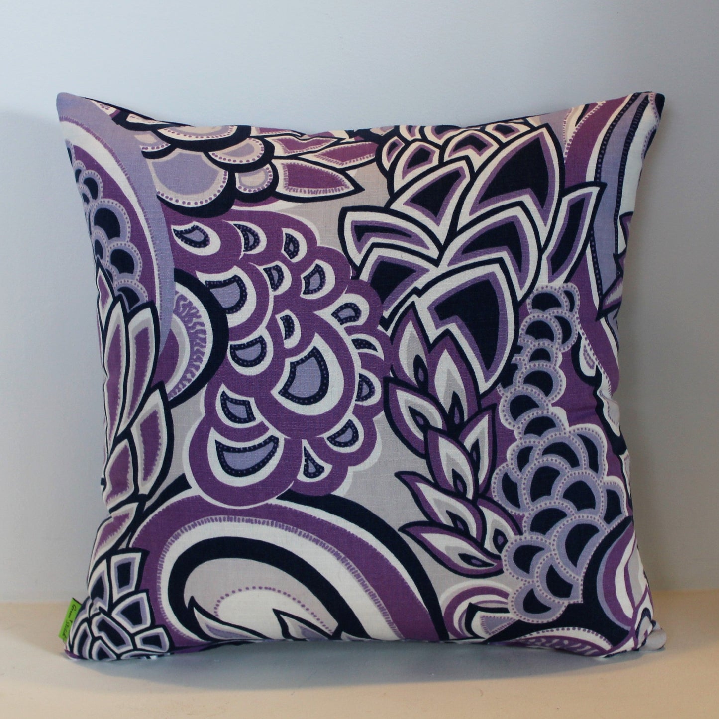 Purple Vines - Cushion Cover- 44cm x44cm