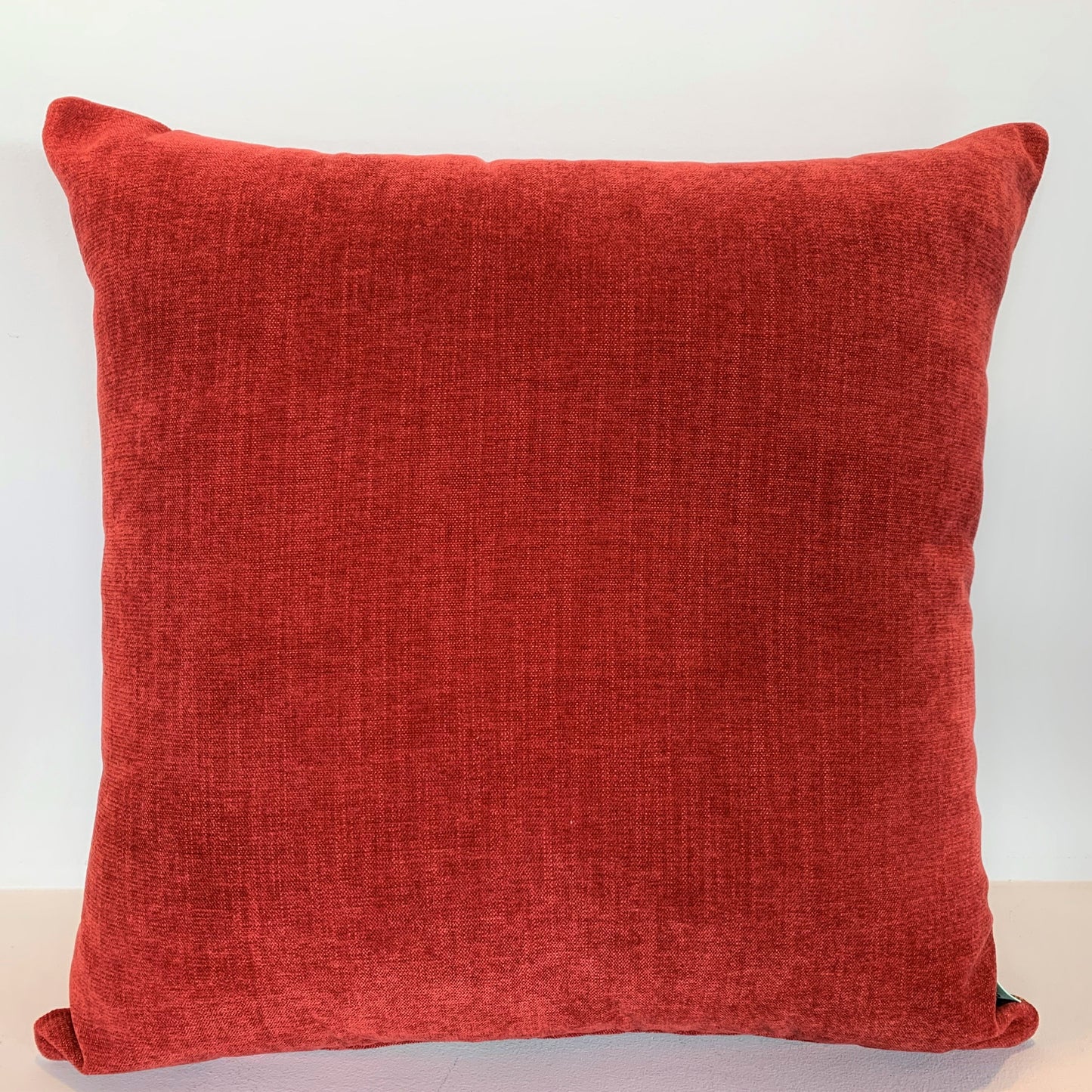 Red Abstract Floral - Cushion Cover - 48cm x 48cm