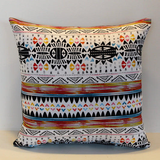 Multi- Colour pattern - Cushion Cover - 44cm x 44cm