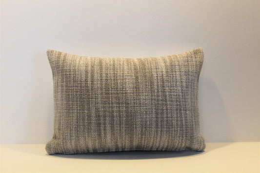 Grey & White Geometric - Cushion Cover - 42cm x 32cm