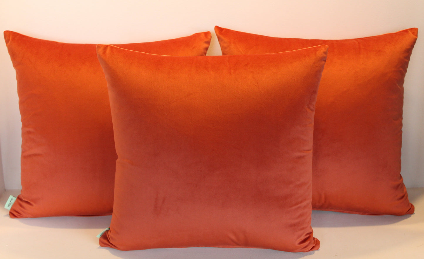 Tangerine Velvet - Cushion Cover