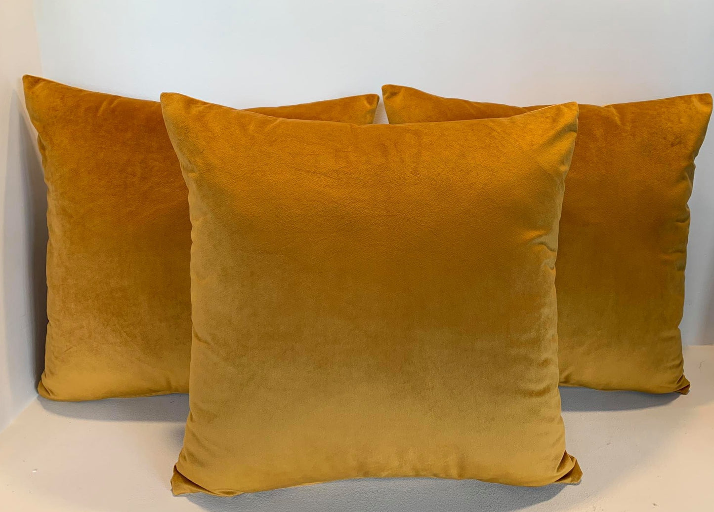 Mustard Velvet - Cushion Cover