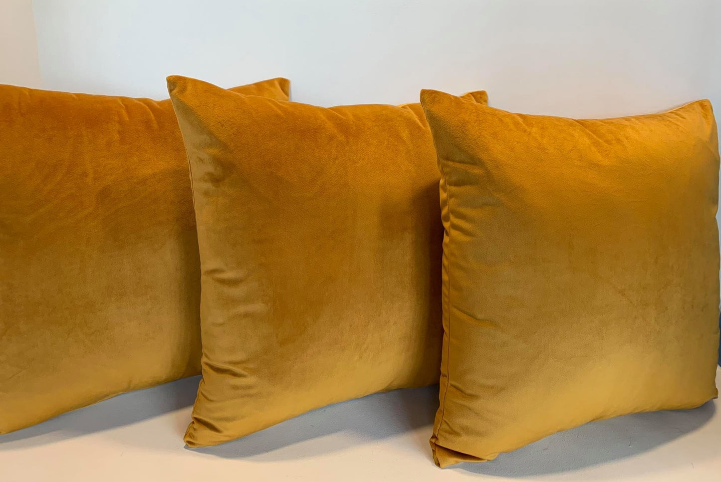Mustard Velvet - Cushion Cover